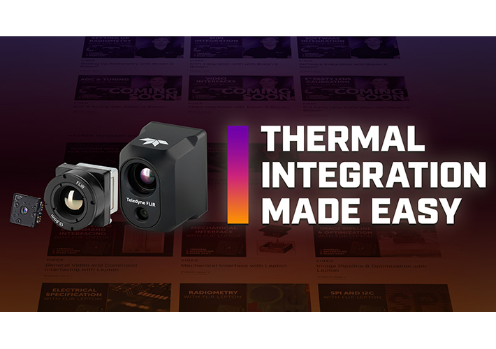 foto noticia Las nuevas herramientas de soporte en línea de Teledyne FLIR para Boson+ y Hadron 640R aceleran la integración a los desarrolladores.